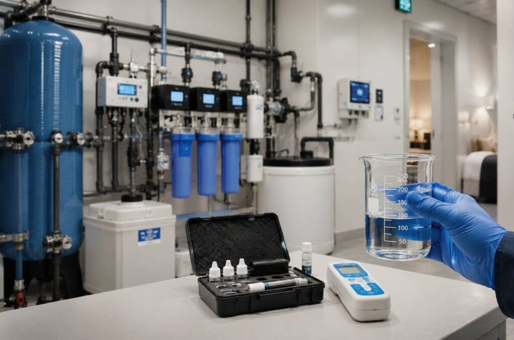 Analyse de l'eau dans les collectivités